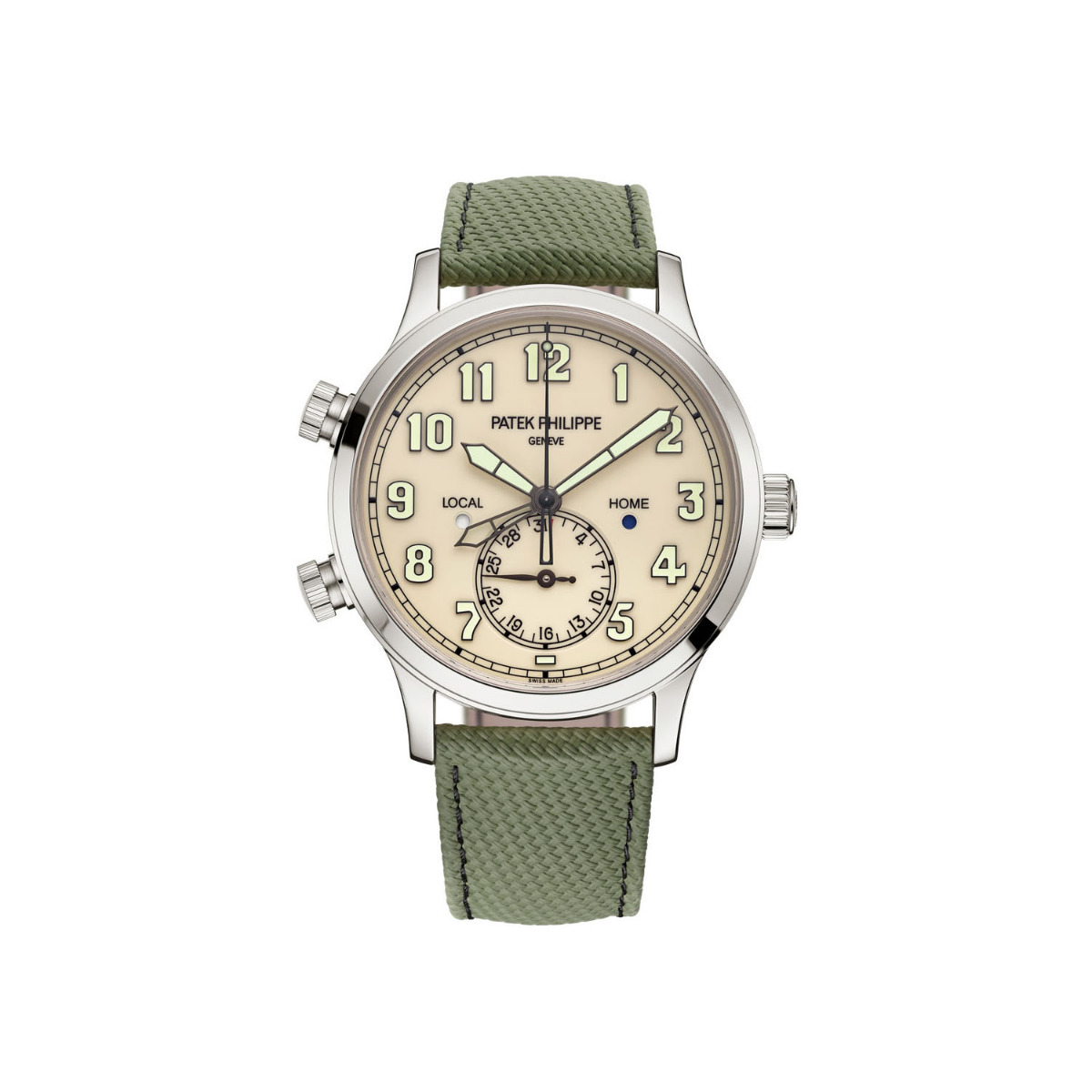 Patek Philippe Calatrava Pilot Travel Time Ivory