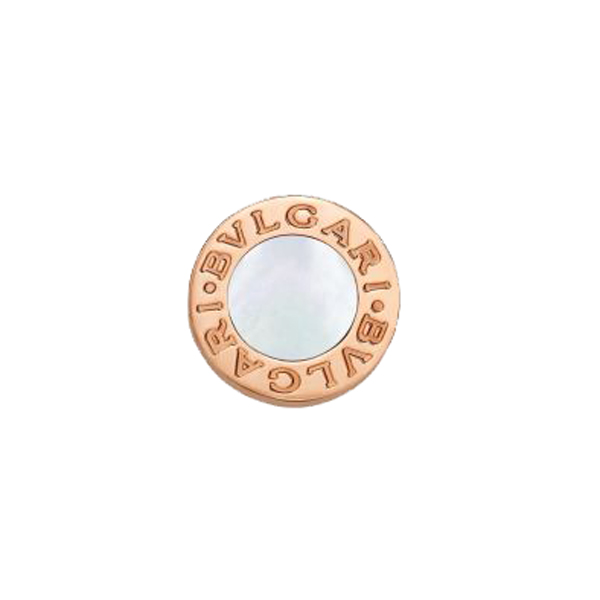 Bvlgari Bvlgari Rose Gold Mother of Pearl Single Stud Earring