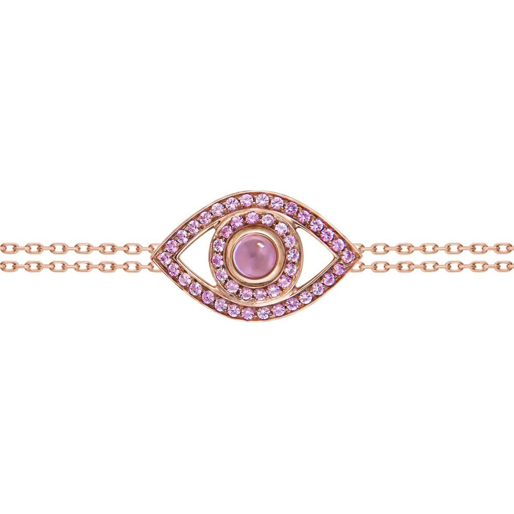 Netali Nissim Protected 18k Big Eye Sapphire Bracelet