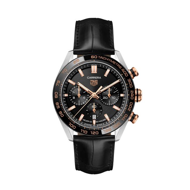 TAG Heuer Carrera Chronograph Rose Gold 44m