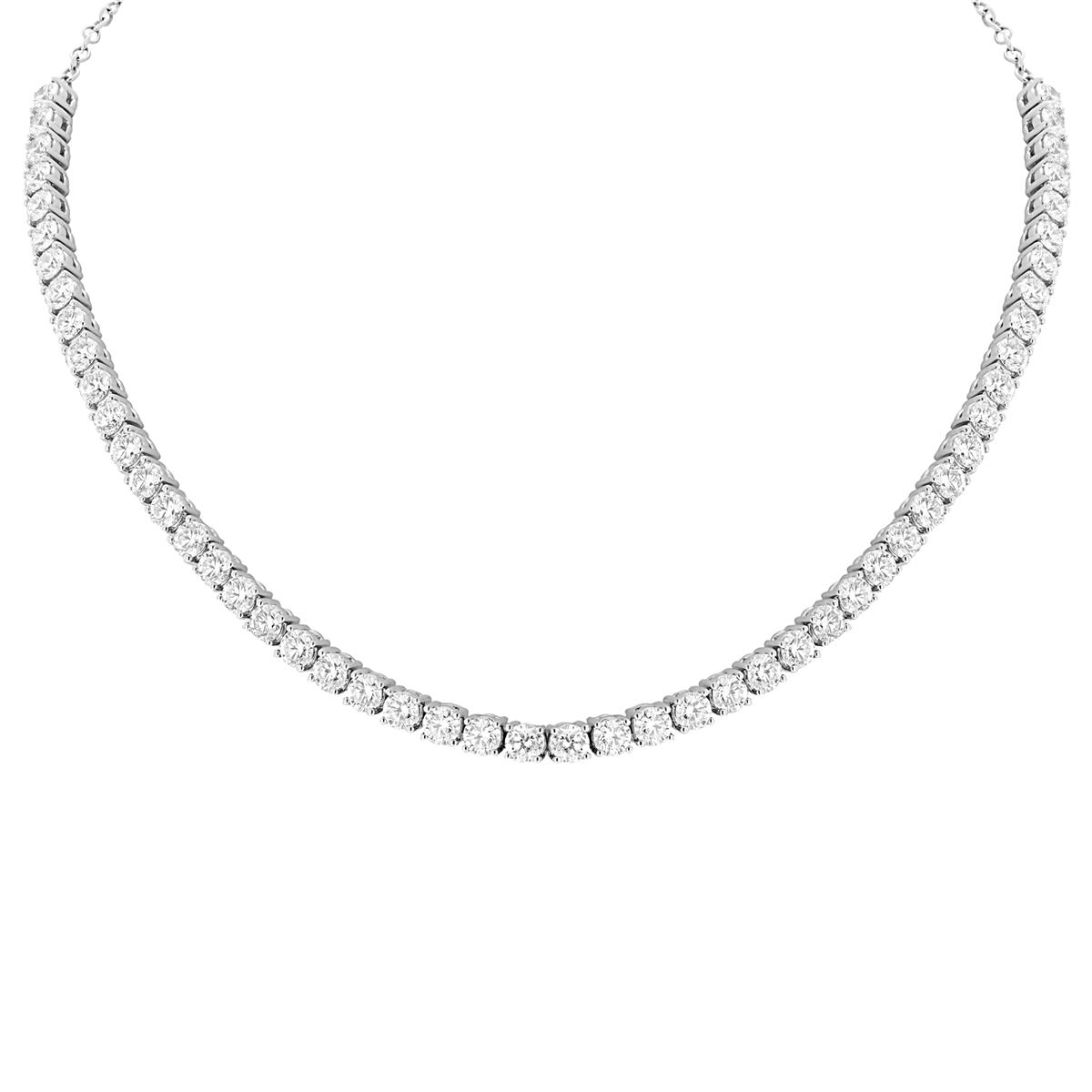 London Collection 14k Diamond Choker Necklace