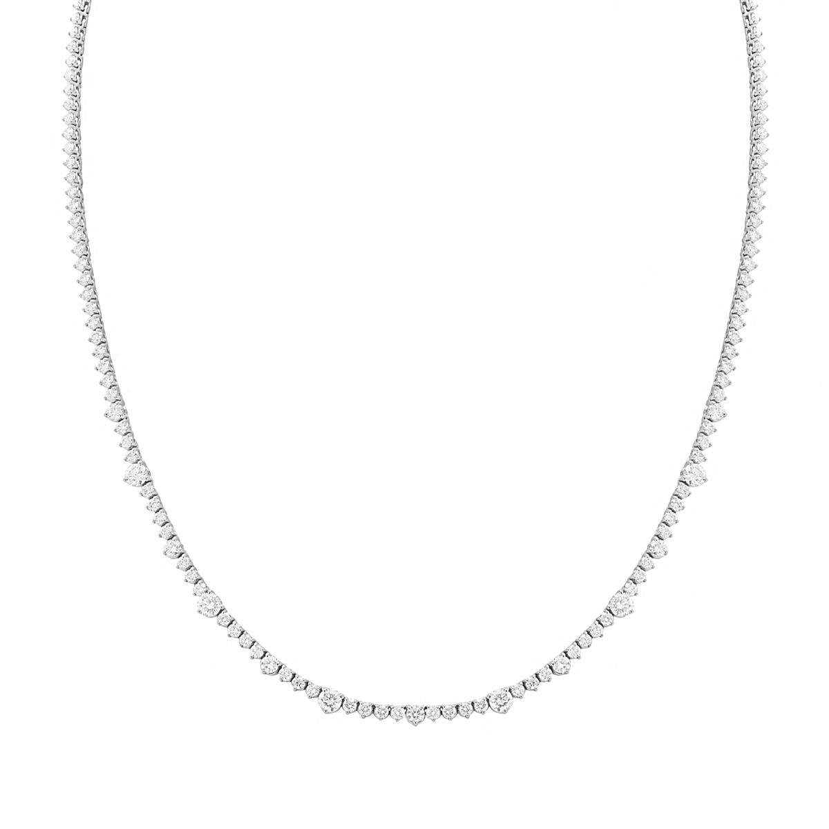 London Collection 18k Diamond Tennis Pendant