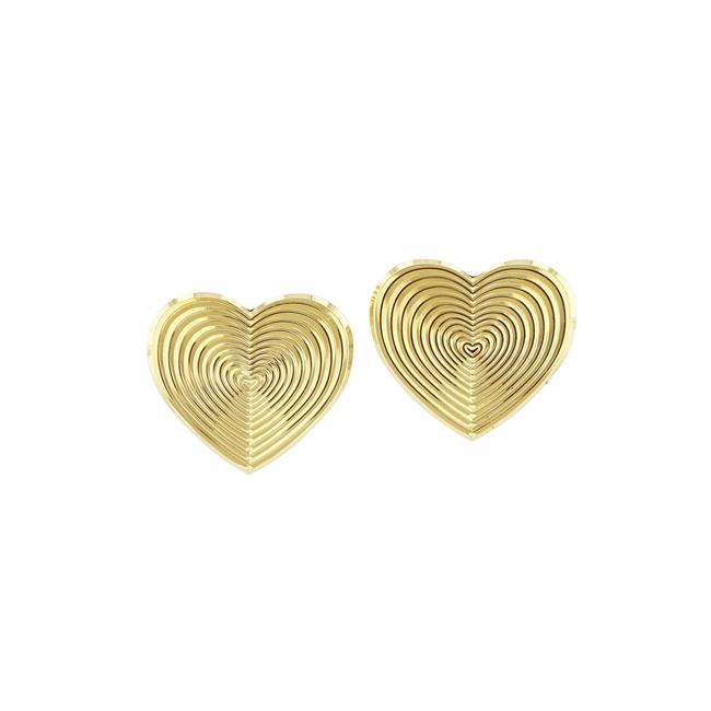 Phillips House Aura 14k Yellow Gold Heart Earrings