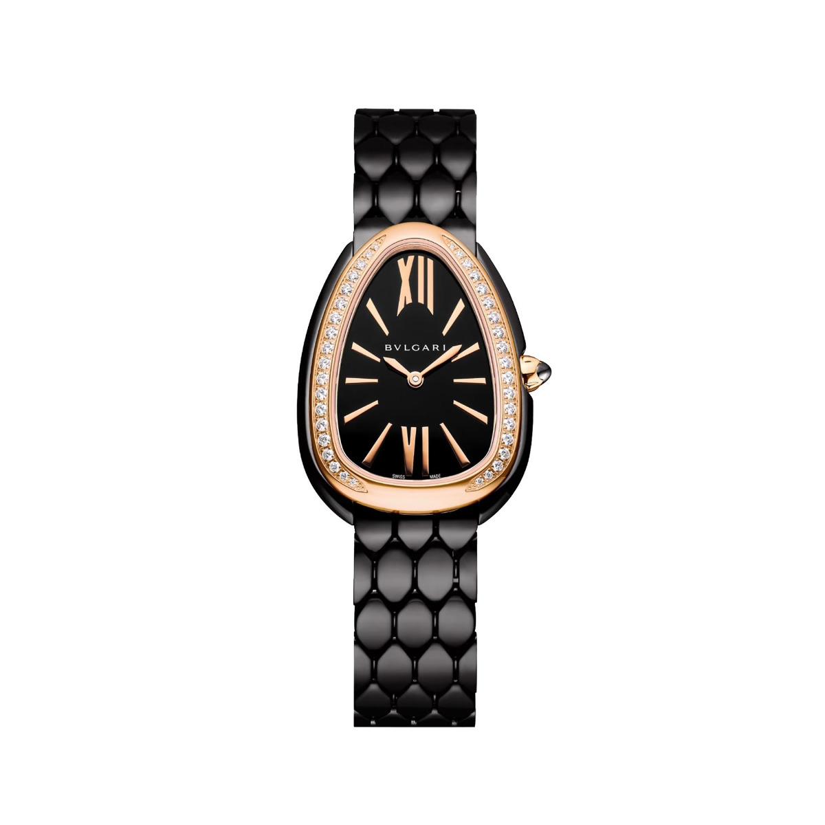 Bvlgari Serpenti Sedduttori 18k Diamond Watch