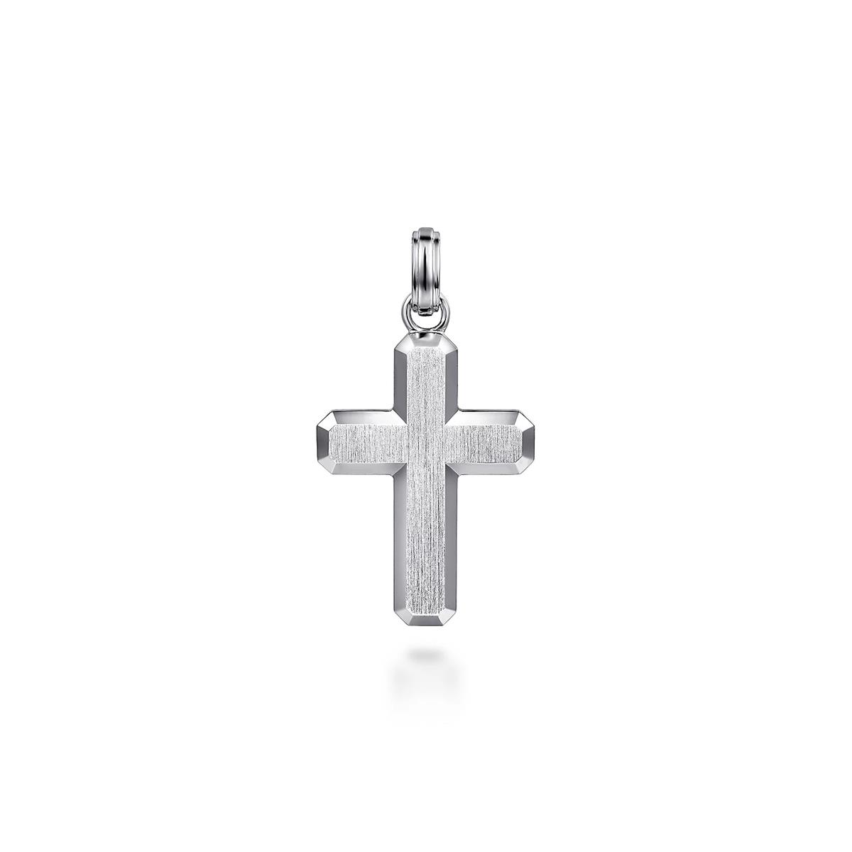 Gabriel & Co Sterling Silver Cross Pendant