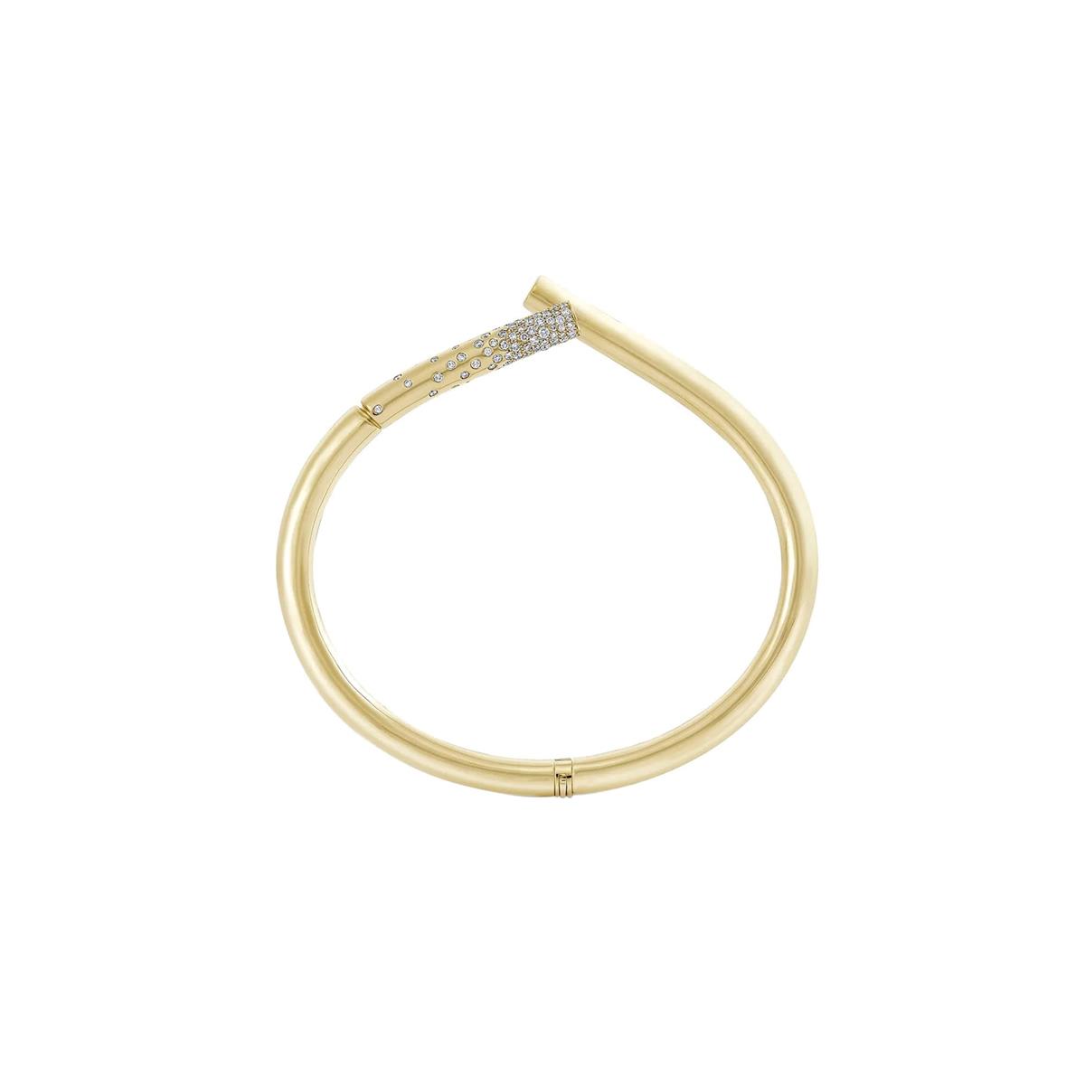 Tabayer Oera 18k Yellow Gold Pave Diamond Bracelet