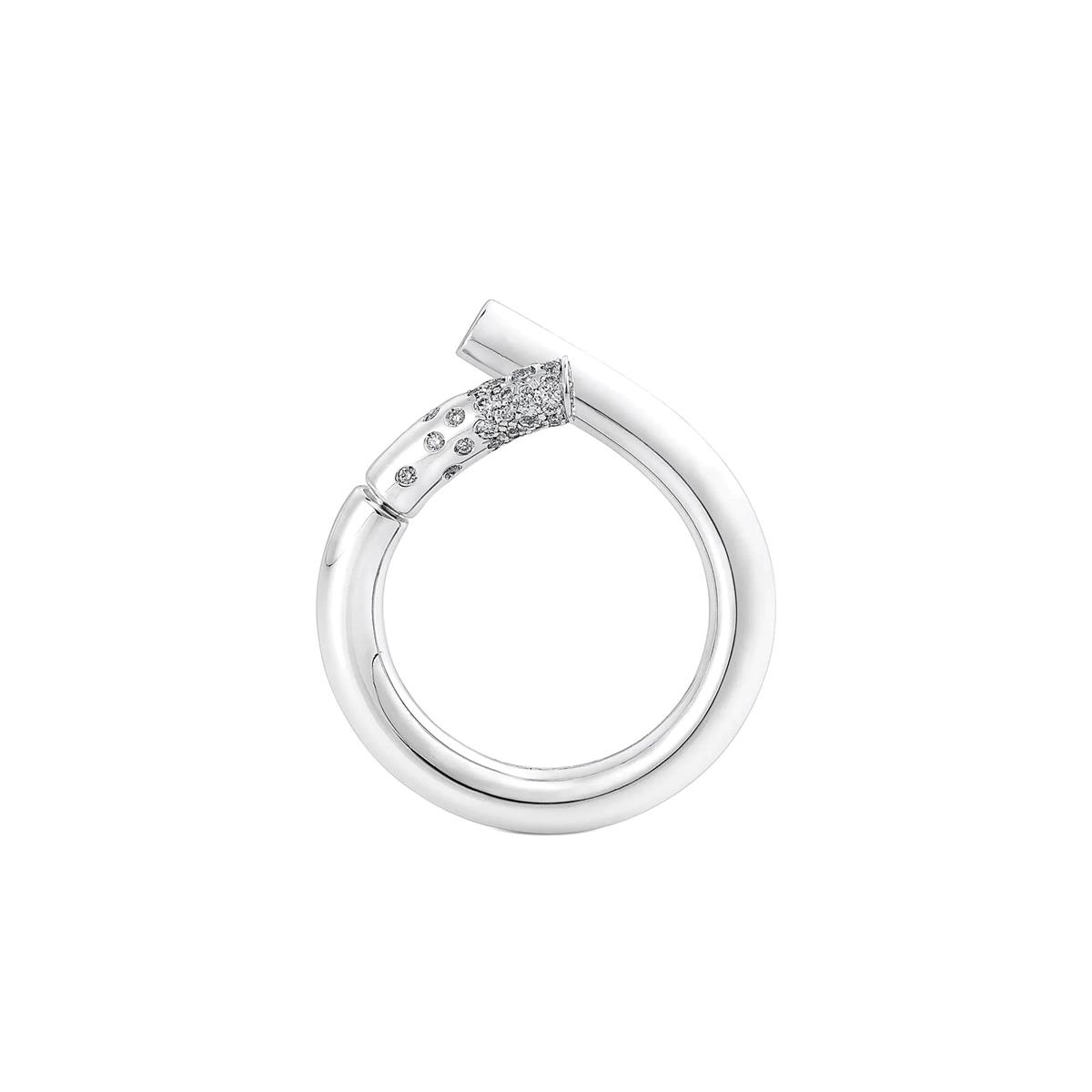 Tabayer Oera White Gold Pave Diamond Ring