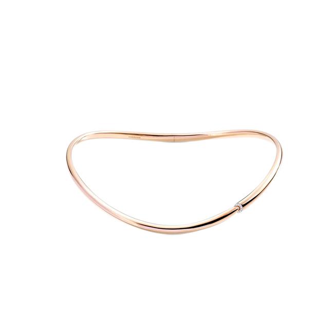 Vhernier Calla The One 18k Rose Gold Necklace