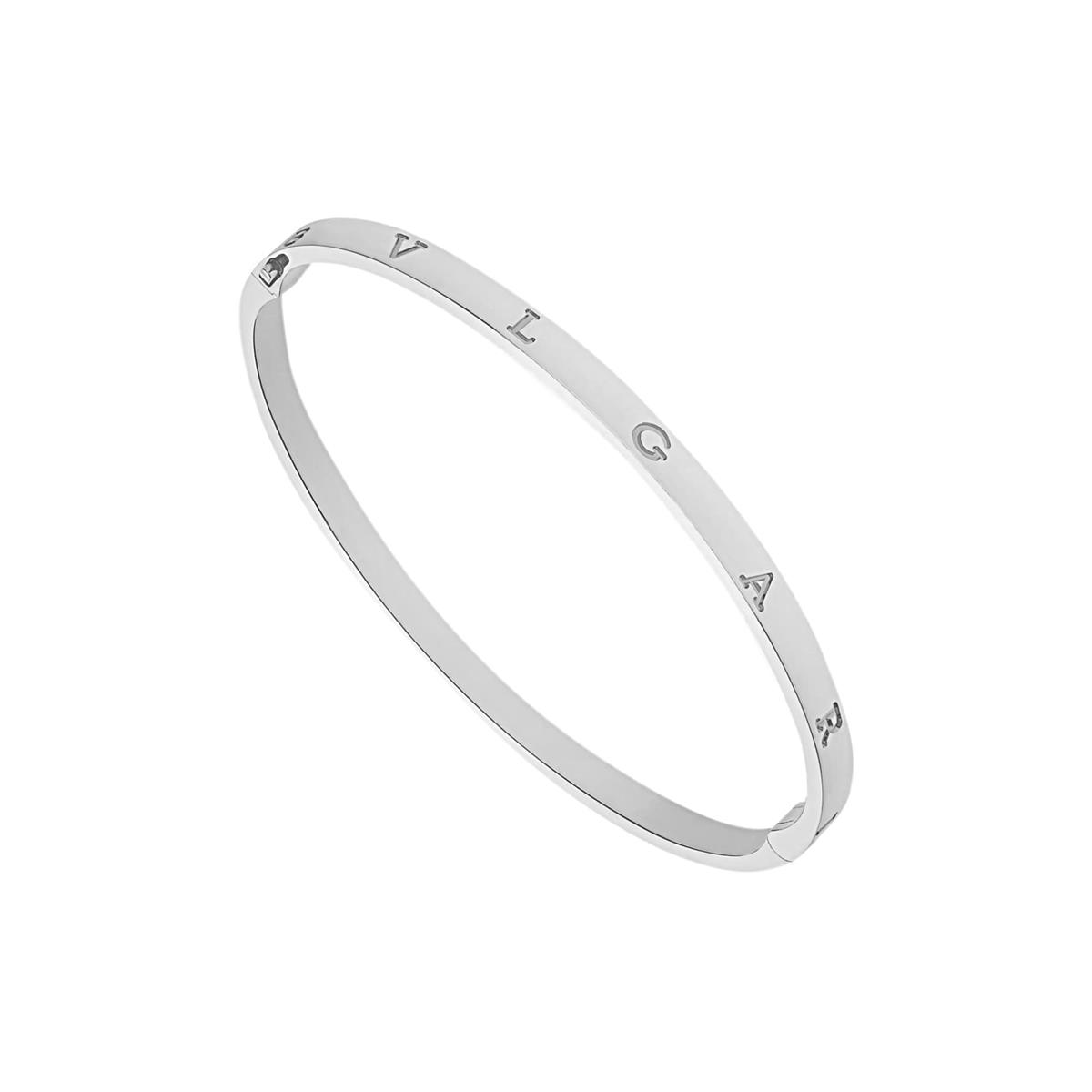 Bvlgari B.zero1 White Gold Bangle Bracelet