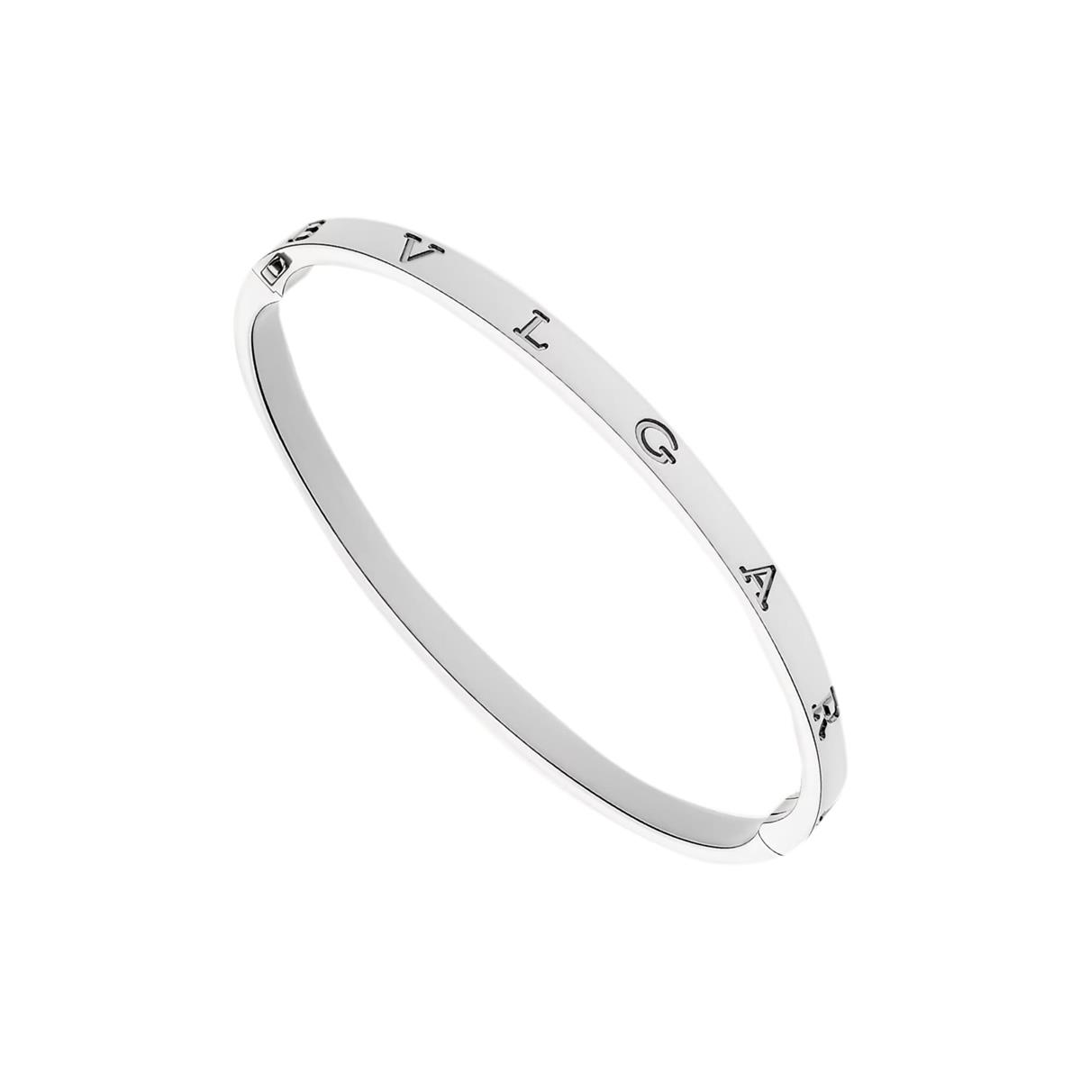 Bvlgari B.zero1 White Gold Medium Bangle