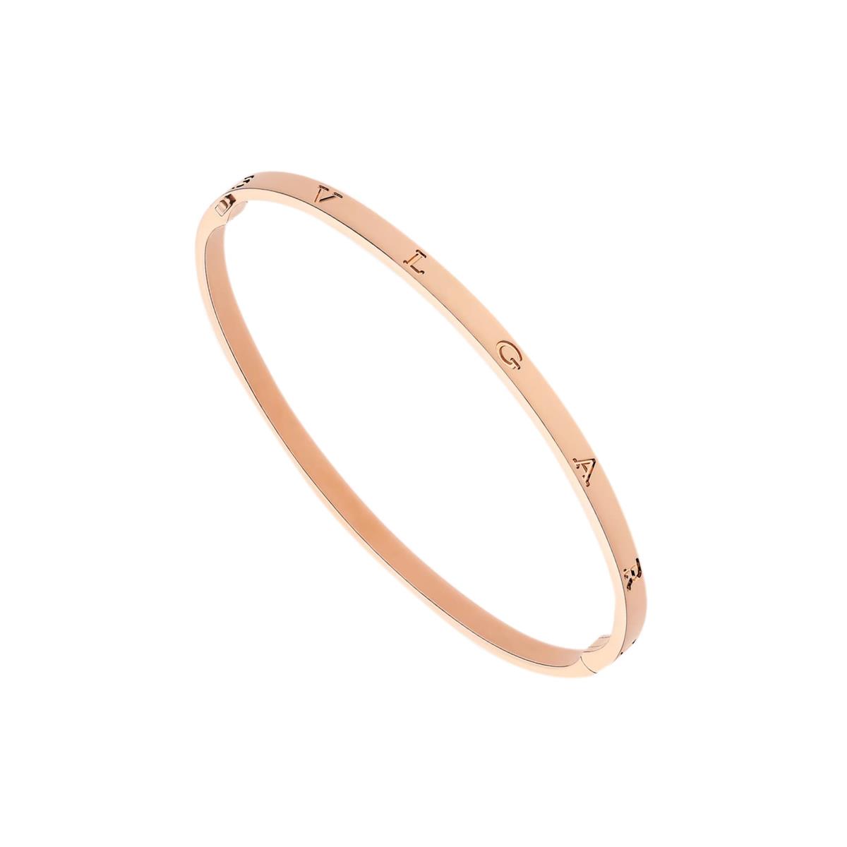 Bvlgari B.zero1 Rose Gold Bangle Bracelet