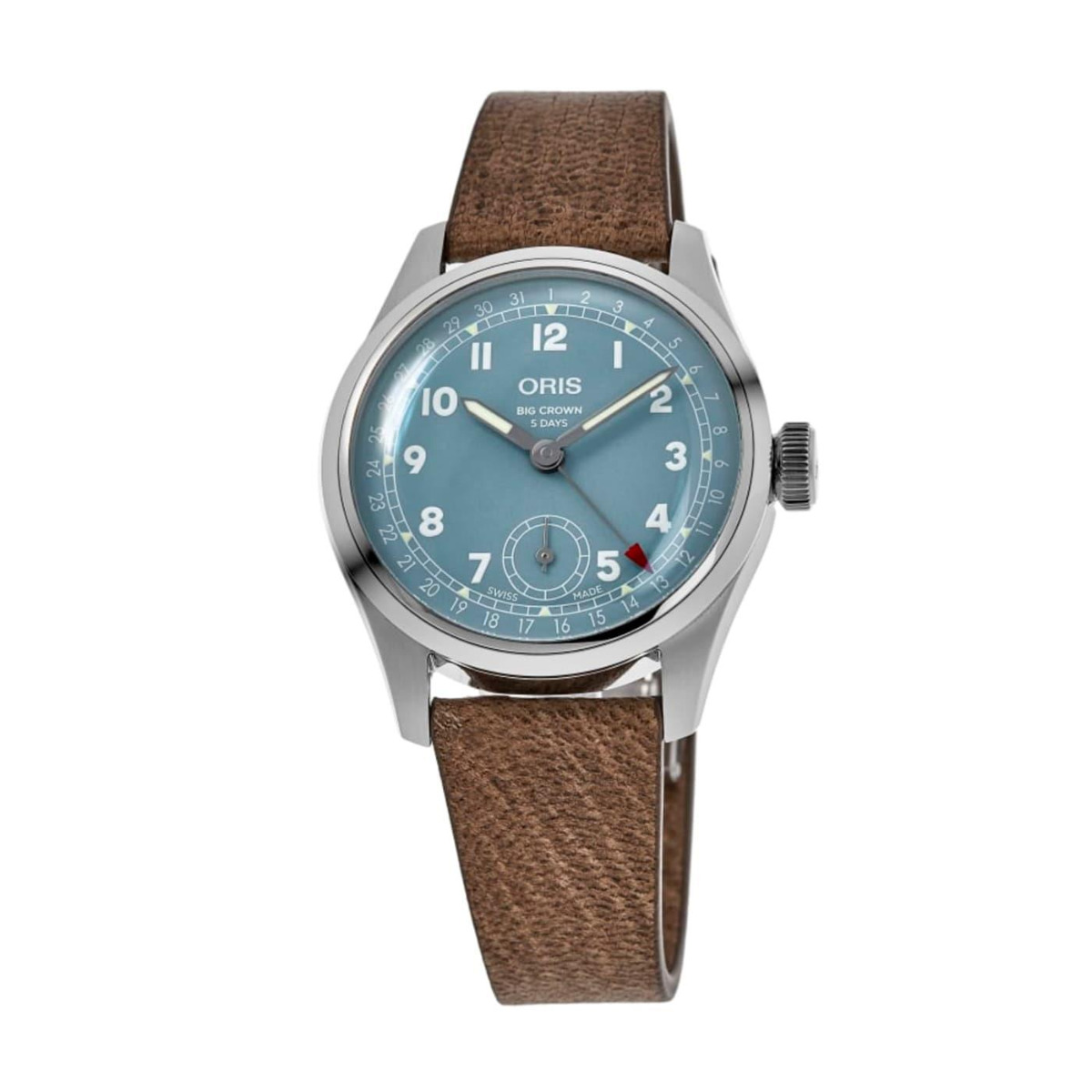 Oris Big Crown Pointer Date Blue 38