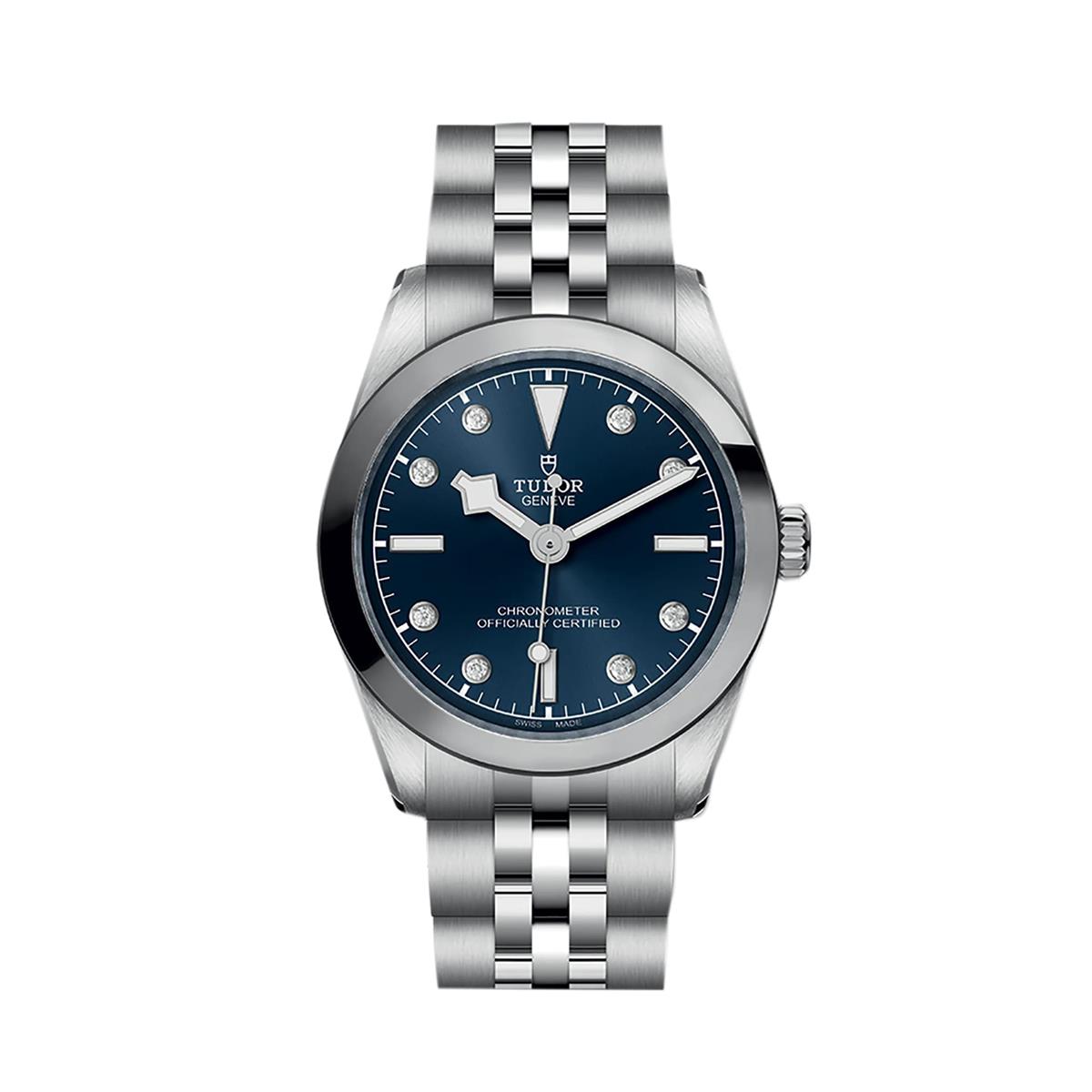 Time Shines a Little Brighter In Blue, With a Touch Of Diamonds.