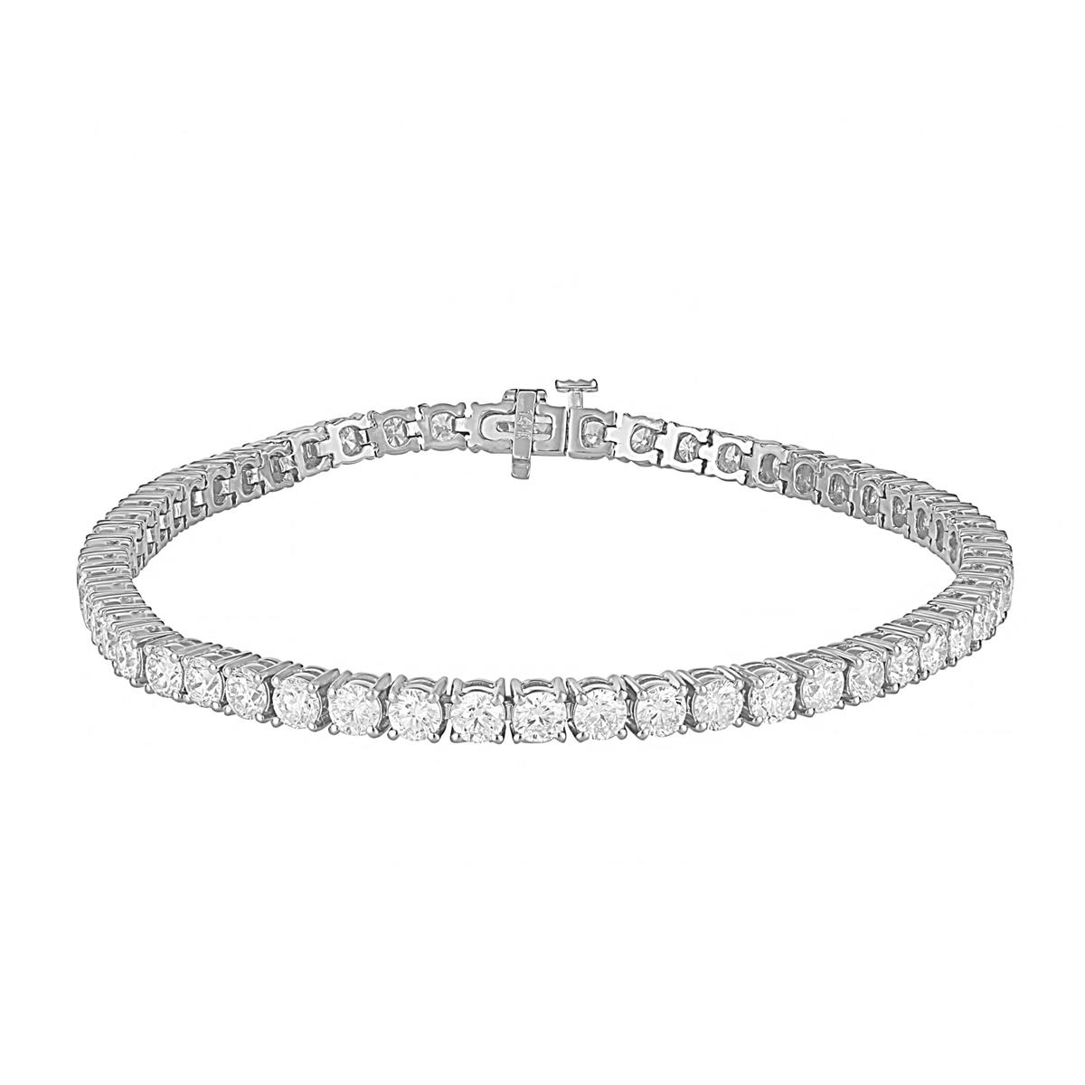 London Collection White Gold Round Diamond Men