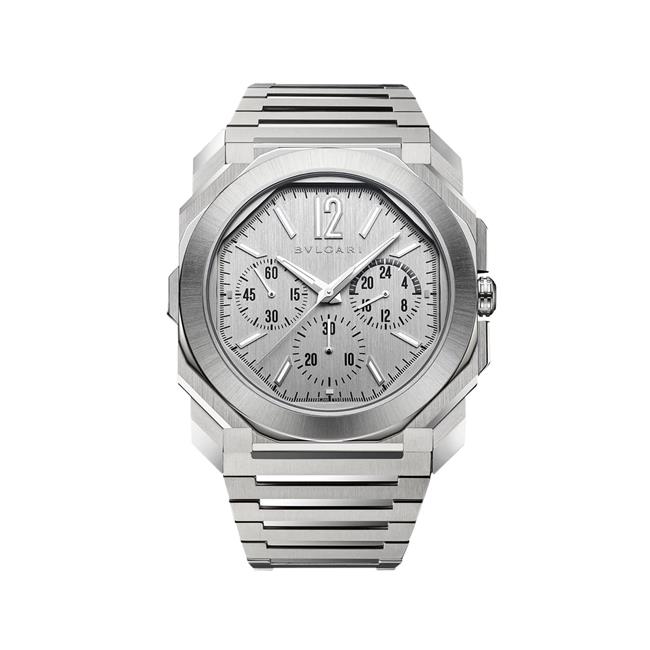 Bvlgari Octo Finissimo Chronograph Silver