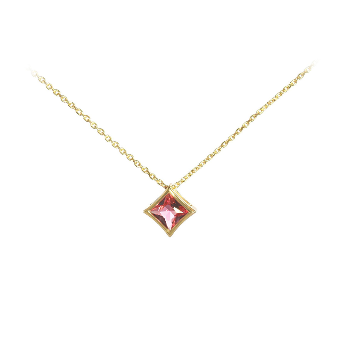 Olivia B 14k Gemstone Pendant Necklace
