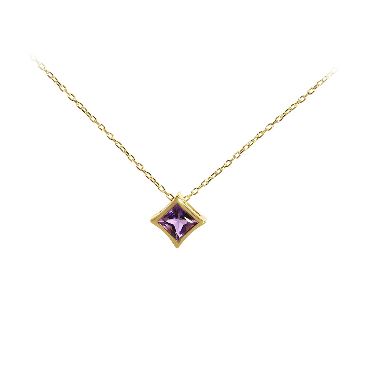 Olivia B 14k Gemstone Pendant Necklace