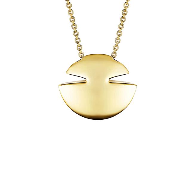 Bvlgari Cabochon 18k Yellow Gold Necklace