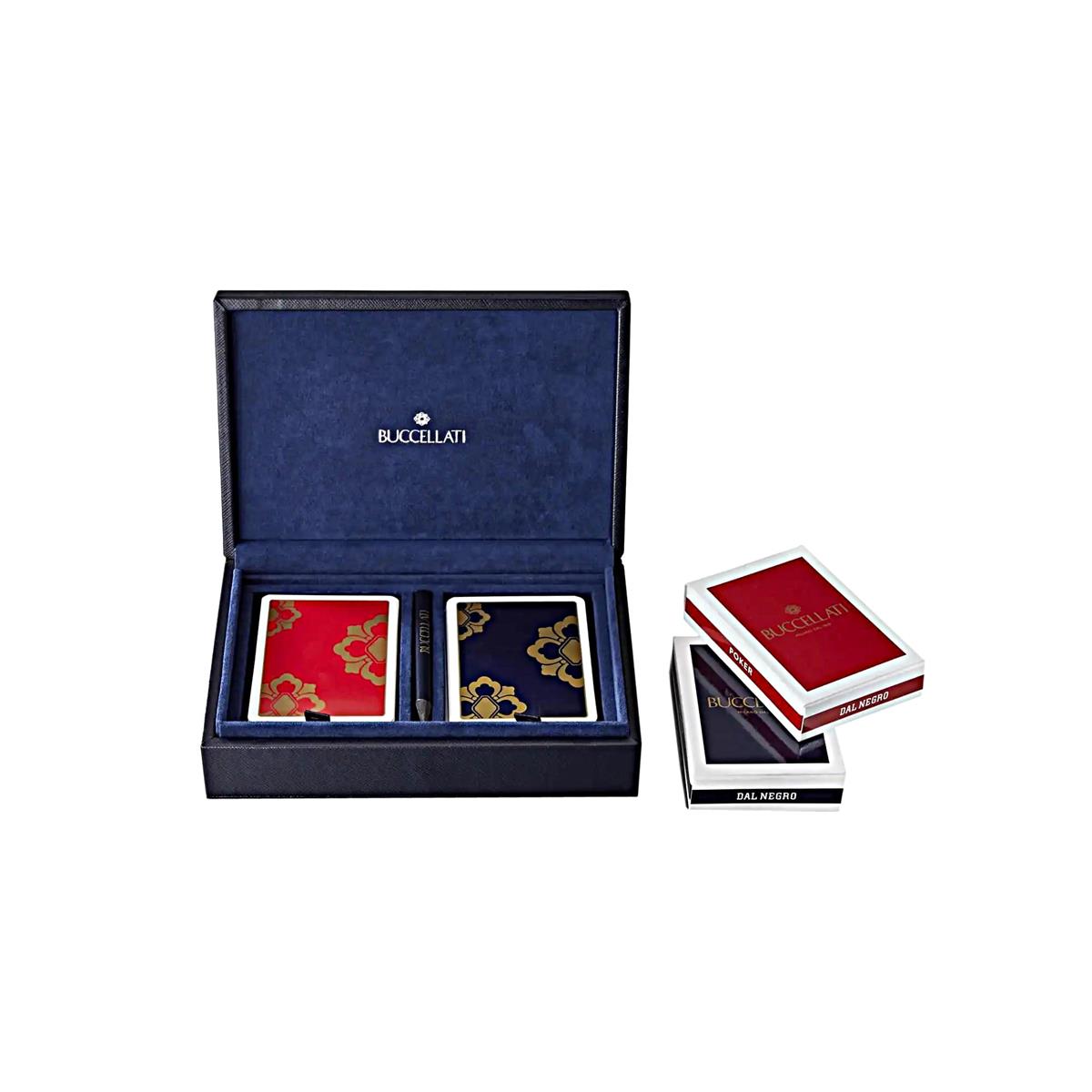 Buccellati Opera Sterling Silver Playing Card Set