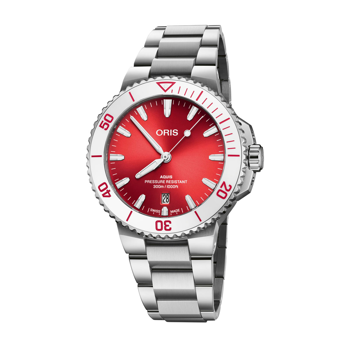  Oris Aquis Date Taste of Summer Red