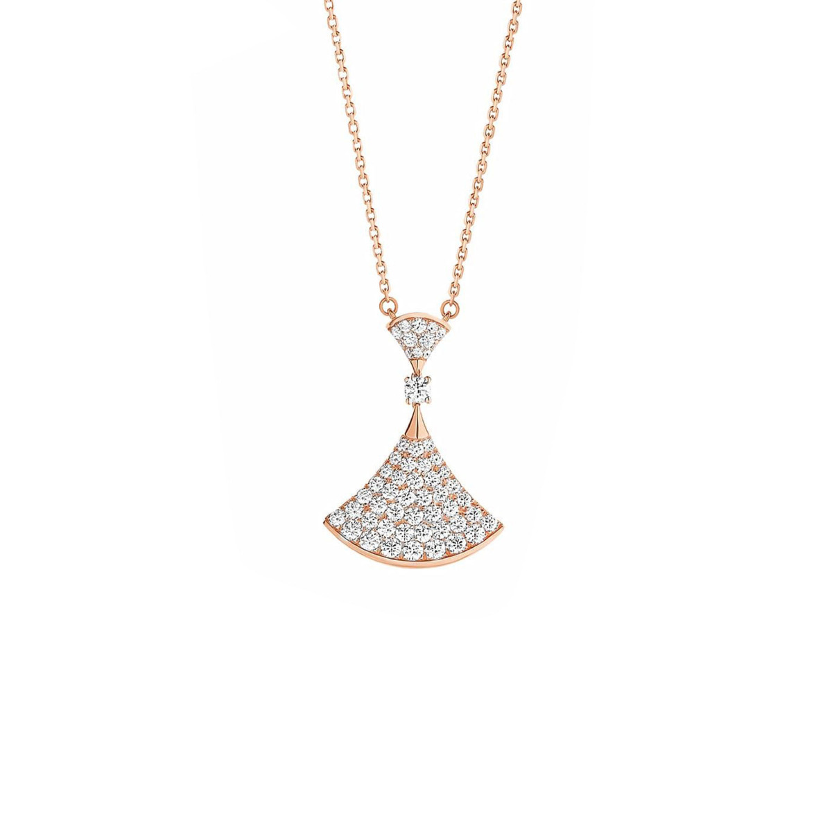 Bvlgari Divas Dream 18k Diamond Pendant Necklace