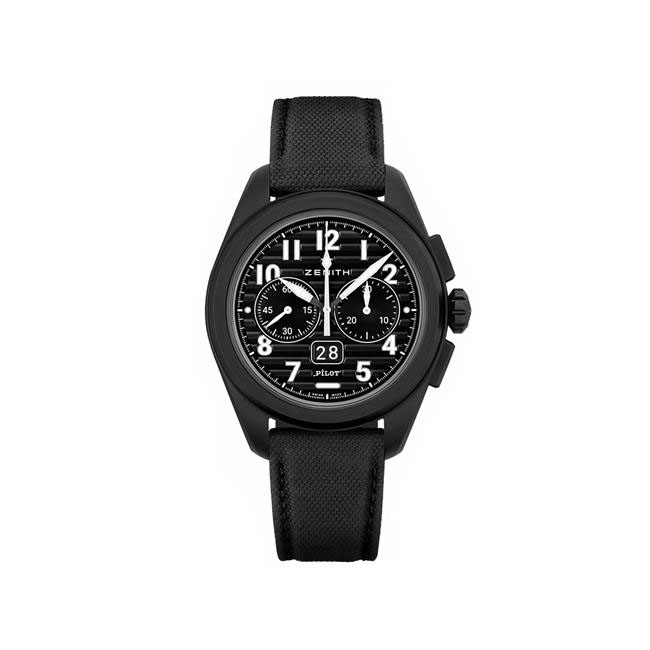 Zenith Pilot Ceramic Black