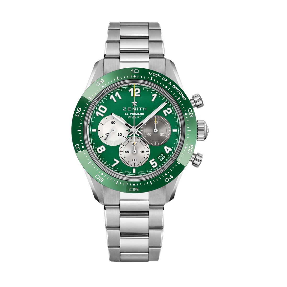 Zenith Chronomaster Sport Aaron Rodgers Green