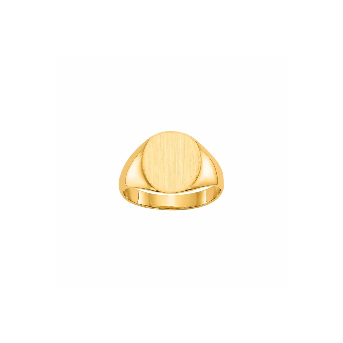 London Collection 14k Yellow Gold Closed Back Ring