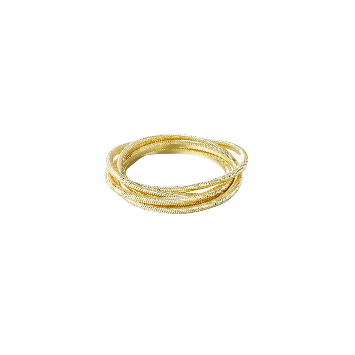 Buccellati Hawaii 18k Yellow Gold Multi Loop Band Ring