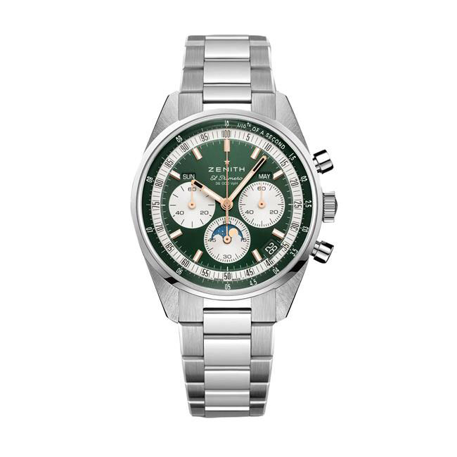 Zenith Chronomaster Original Triple Calendar Green