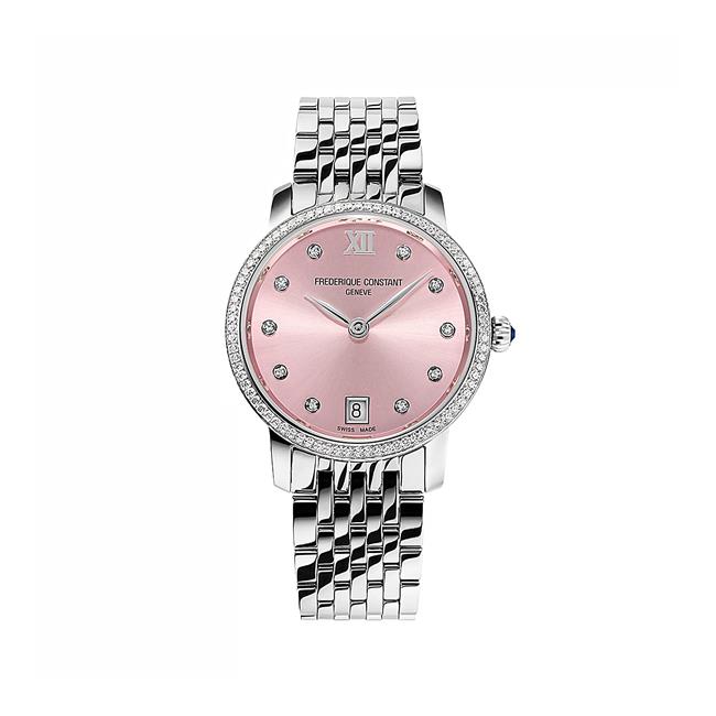 Frederique Constant Classics Slimline Pink