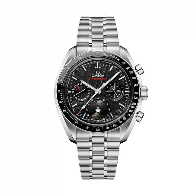 OMEGA Speedmaster Moonphase Meteorite
