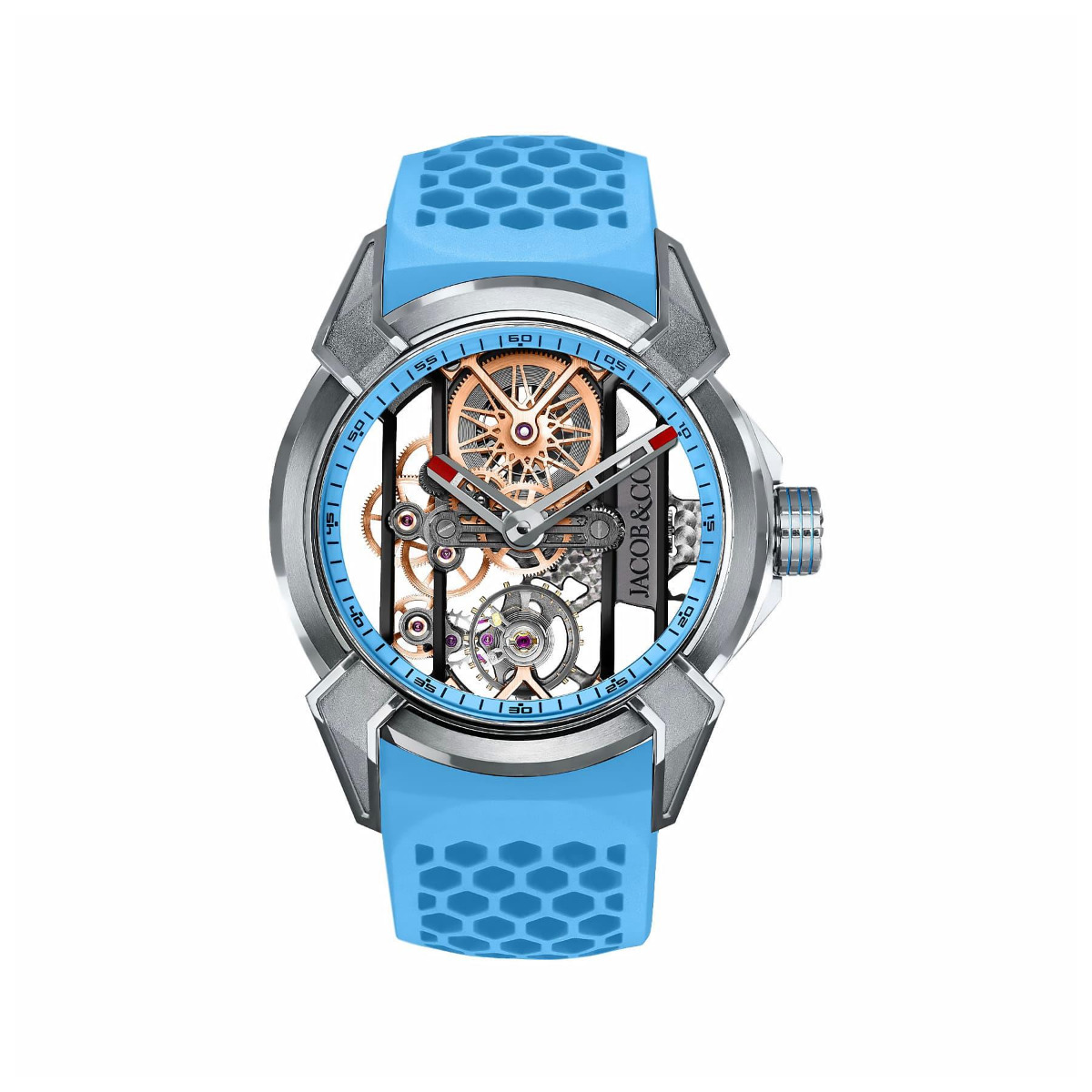  Jacob & Co Epic X Titanium Sky Blue