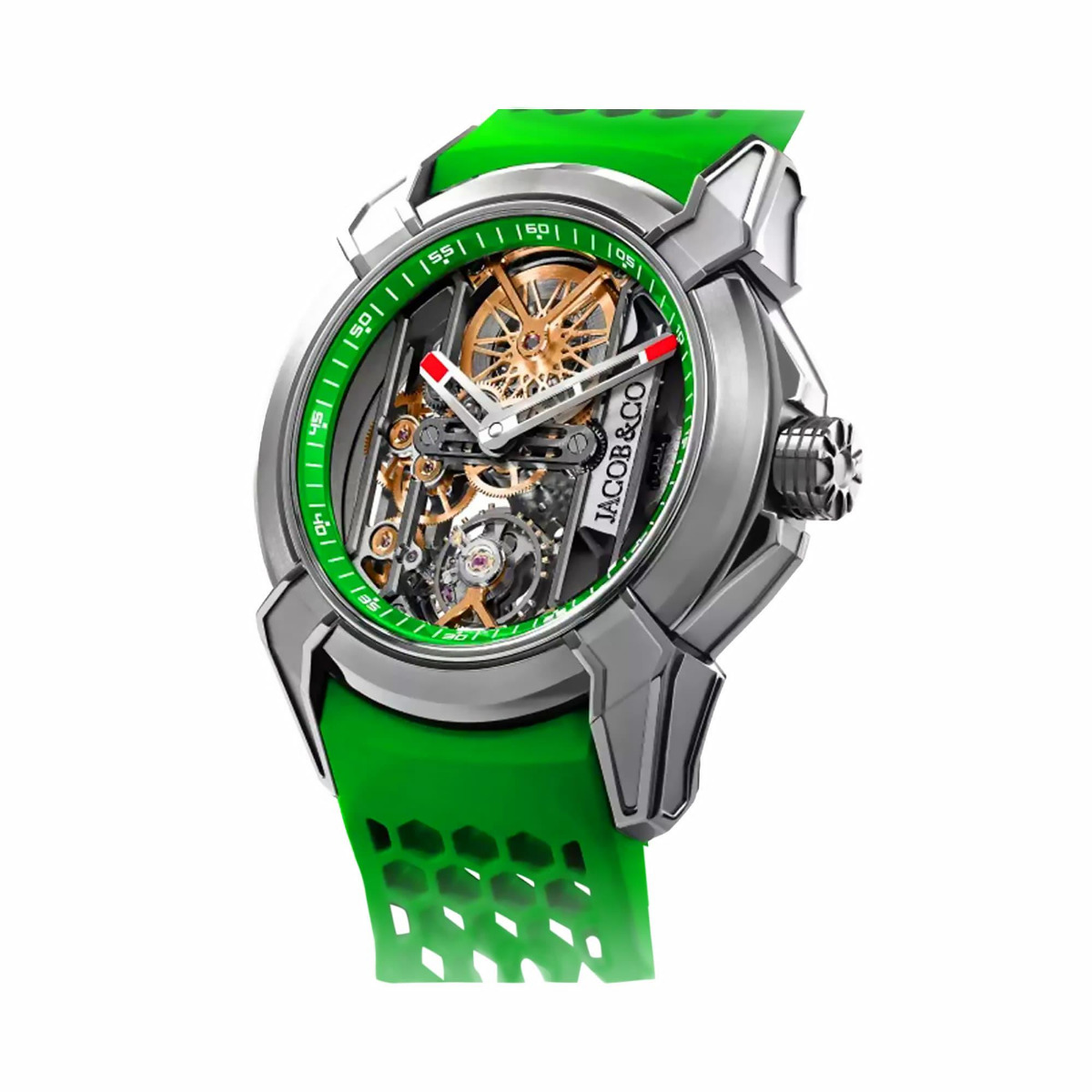  Jacob & Co Epic X Titanium Green