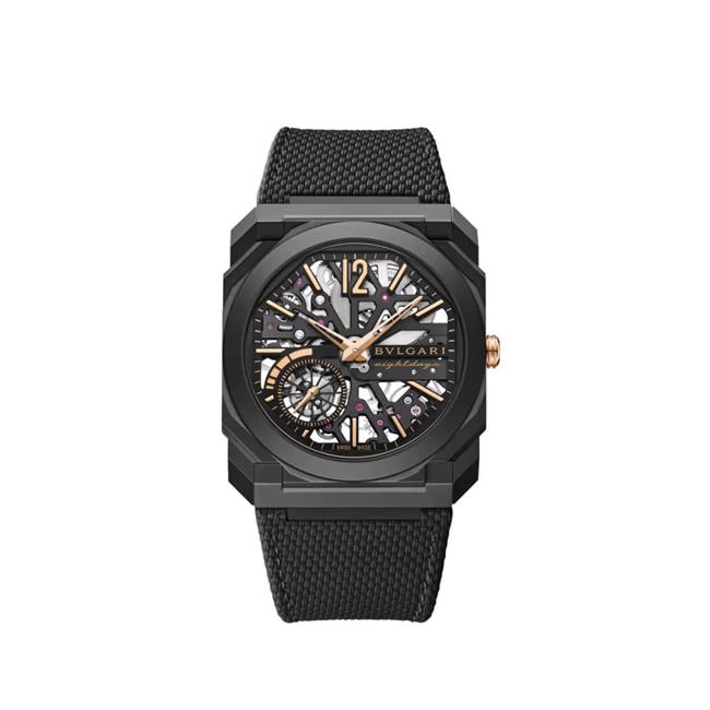 Bvlgari Octo Finissimo Skeleton 8 Days Black