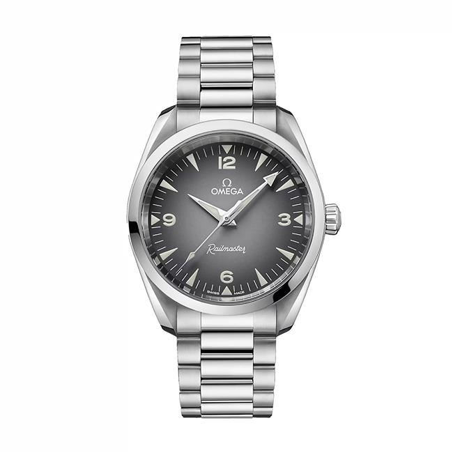 OMEGA Seamaster Railmaster Steel Grey