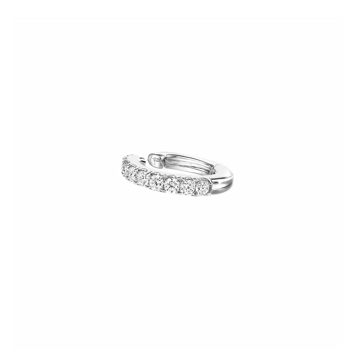 Delicate Brilliance by Gabriel & Co, Thoughtfully Accented with Ear Cuff Details For a Modern Layered Look
