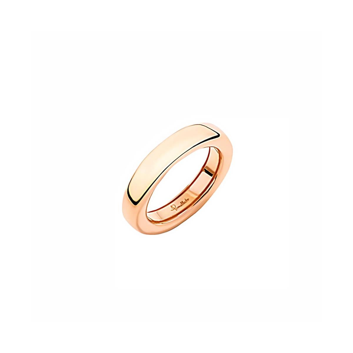 Pomellato Iconica 18k Rose Gold Extra Slim Band Ring