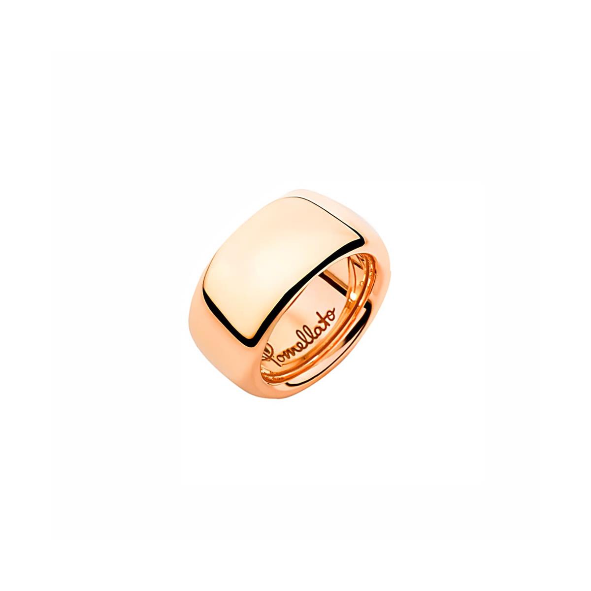 Pomellato Iconica 18k Rose Gold Medium-Large Band Ring
