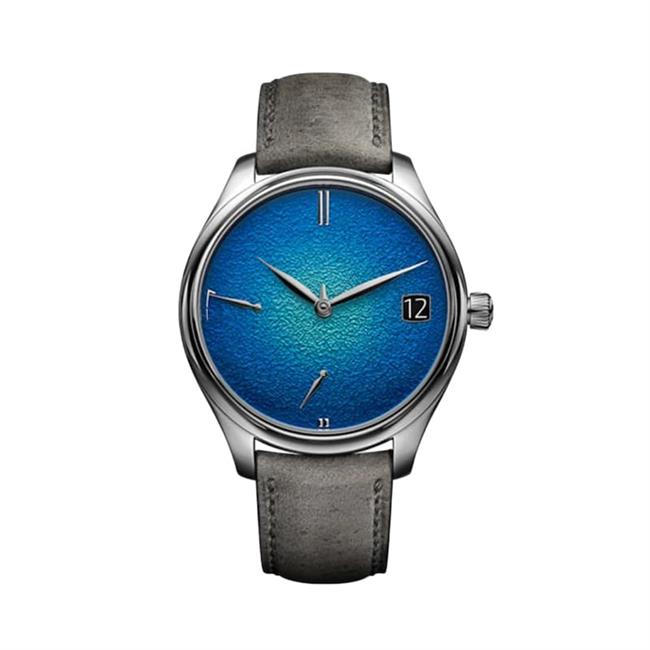 H. Moser & Cie Endeavor Perpetual Calendar Tantalum Blue