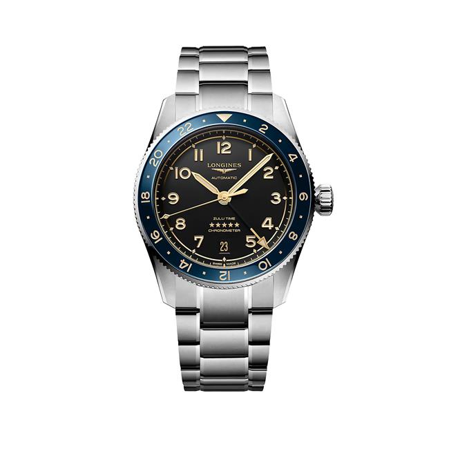 Longines Spirit Zulu Time Anthracite