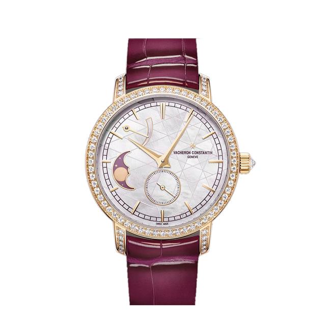 Vacheron Constantin Traditionnelle Moon Phase Mother of Pearl