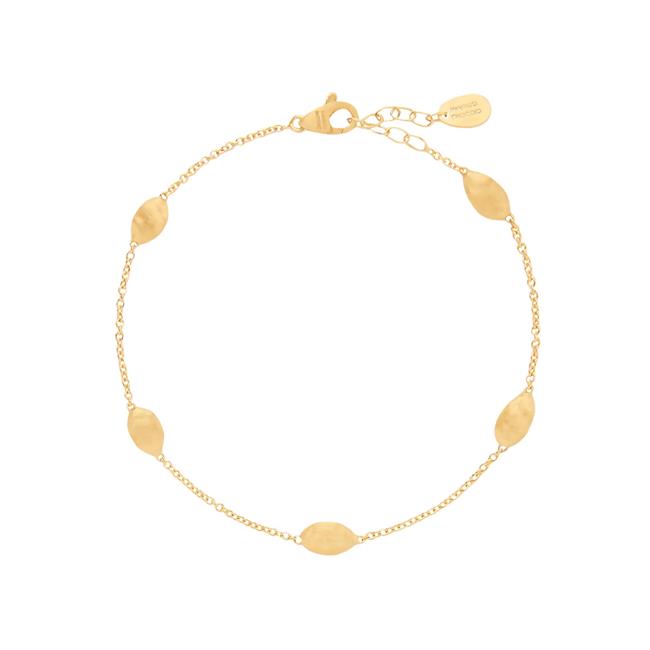 Marco Bicego Siviglia 18k Yellow Gold Small Bean Station Bracelet