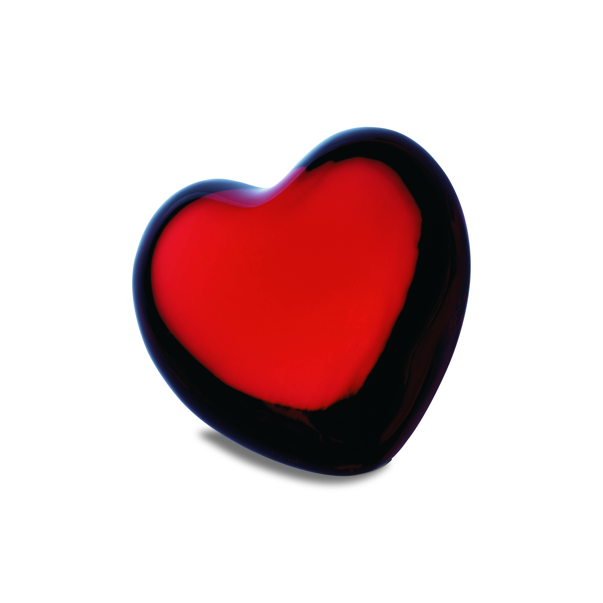 Baccarat Coeur Red Crystal Cupid Heart