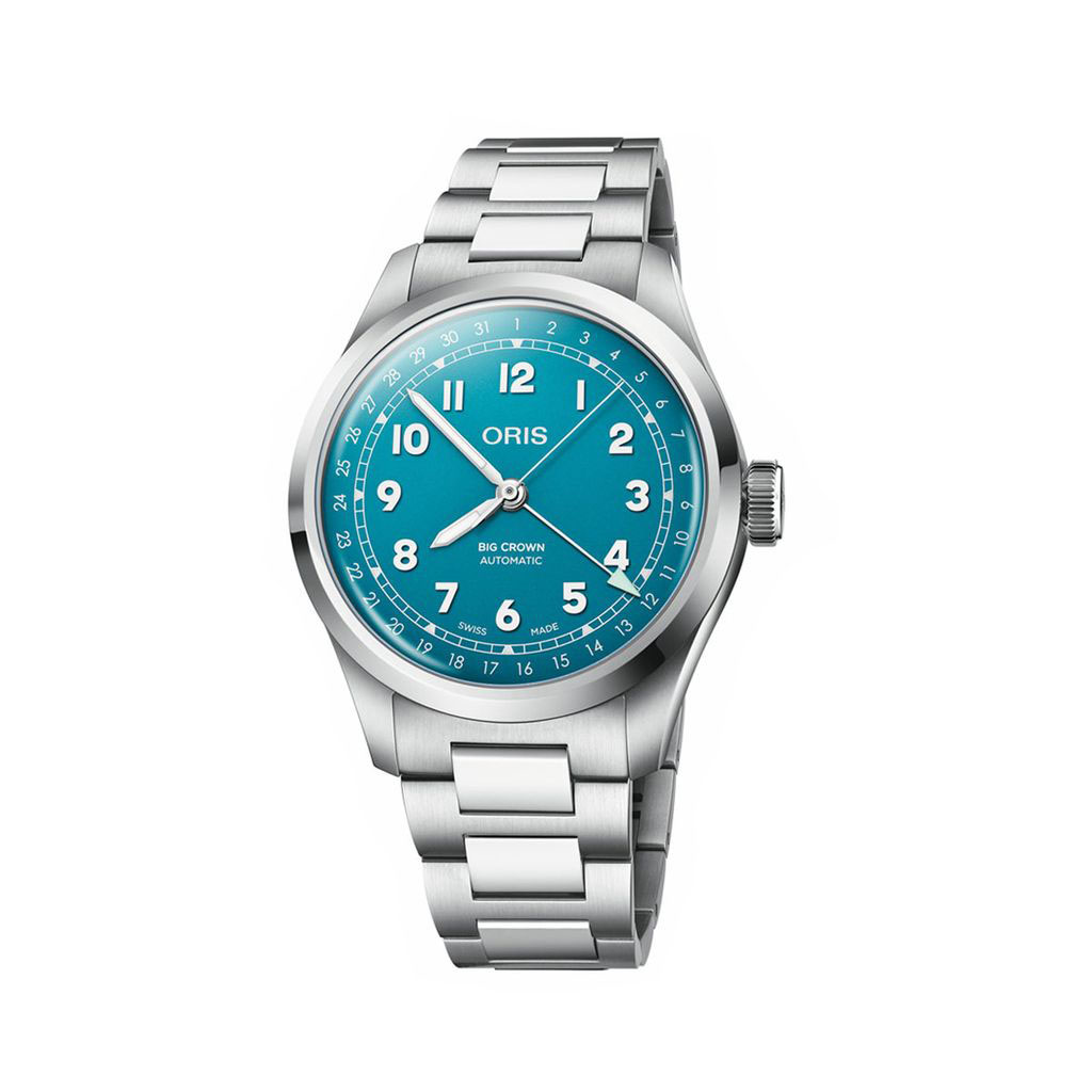 Oris Big Crown Pointer Date Blue