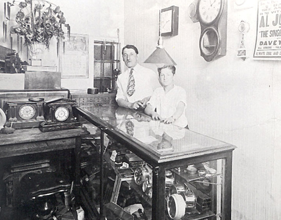 Charles London at work