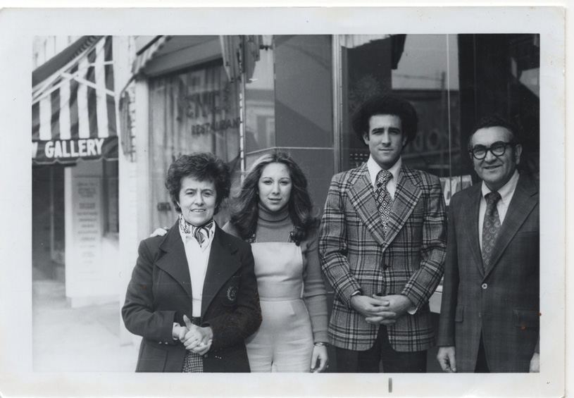 Fran, Candy, Mark, and Mayer